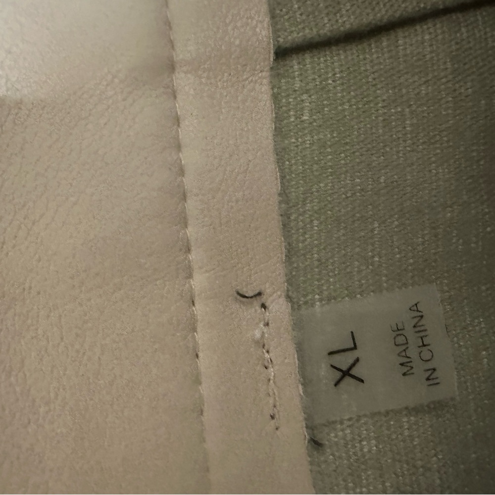 Bagatelle Off-White Faux Leather Pants - Picture 6 of 7